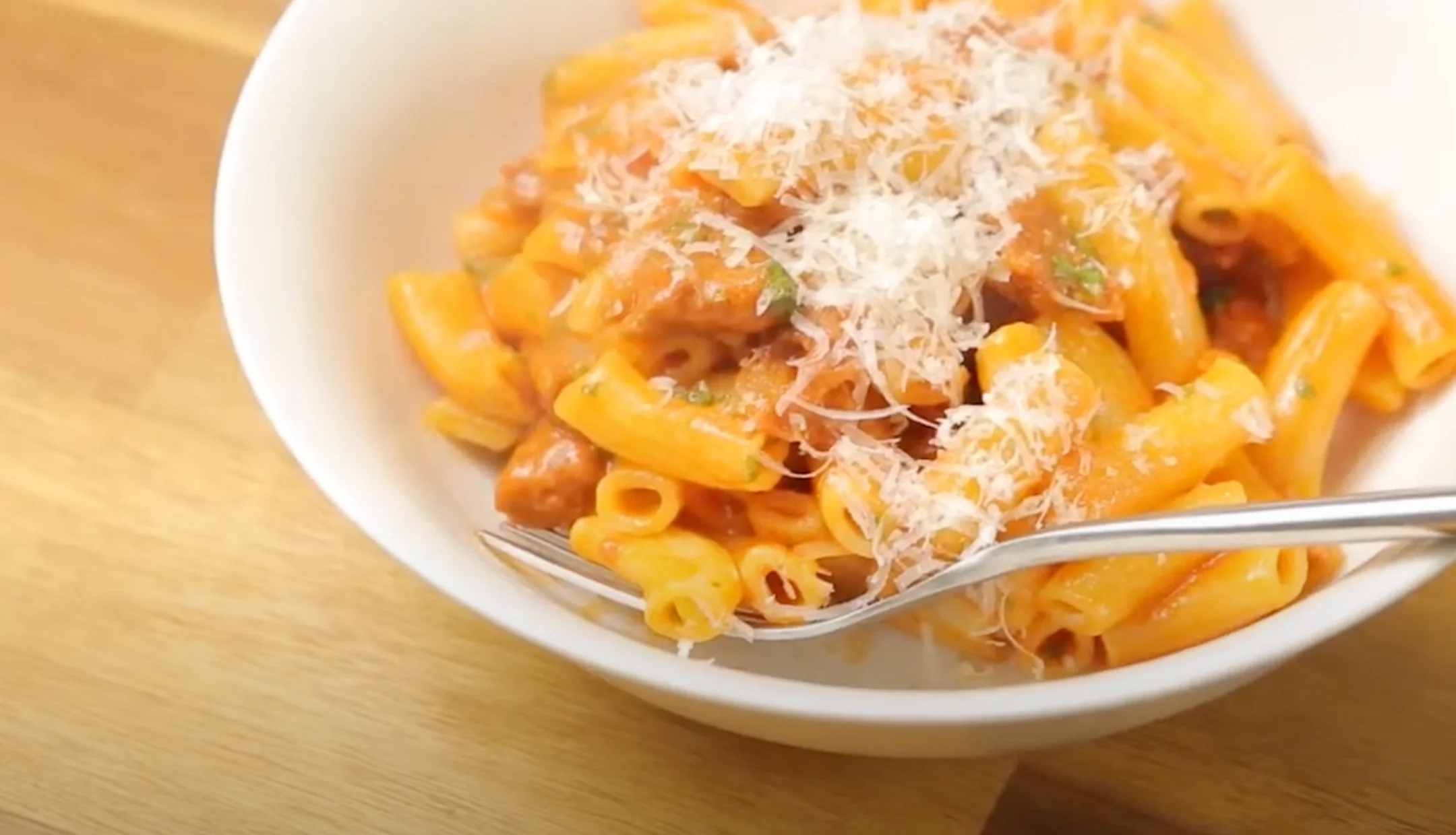 Rigatoni with Italian Sausage